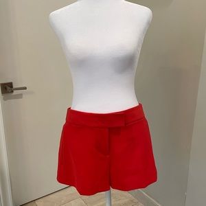 Selling red Express shorts. size 4